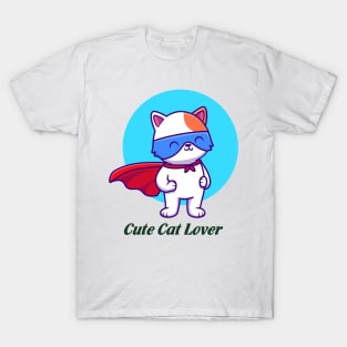 cute cat lover T-Shirt